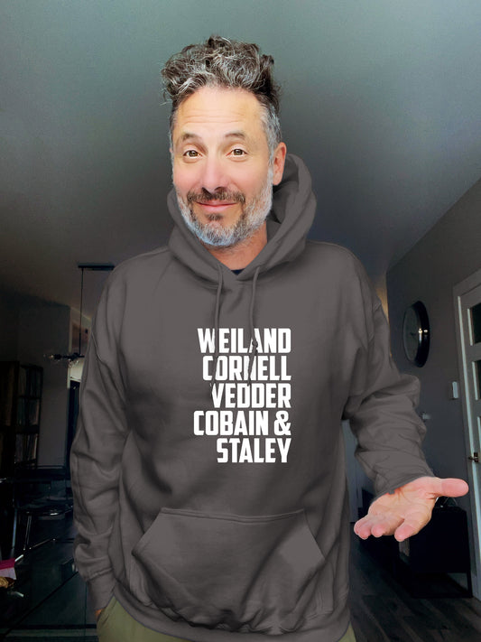 Hoodie - Weiland Cornell Vedder Cobain & Staley - Unisex