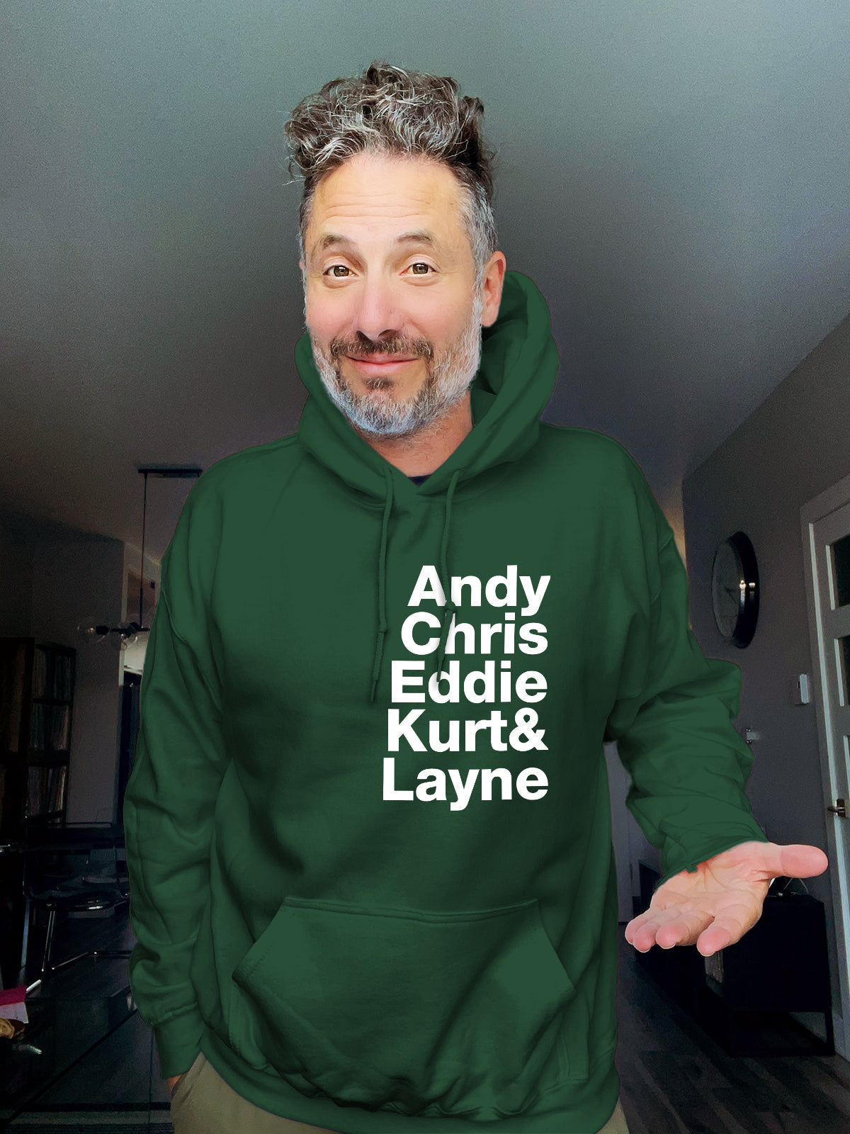 Hoodie - Andy Chris Eddie Kurt & Layne - Unisex