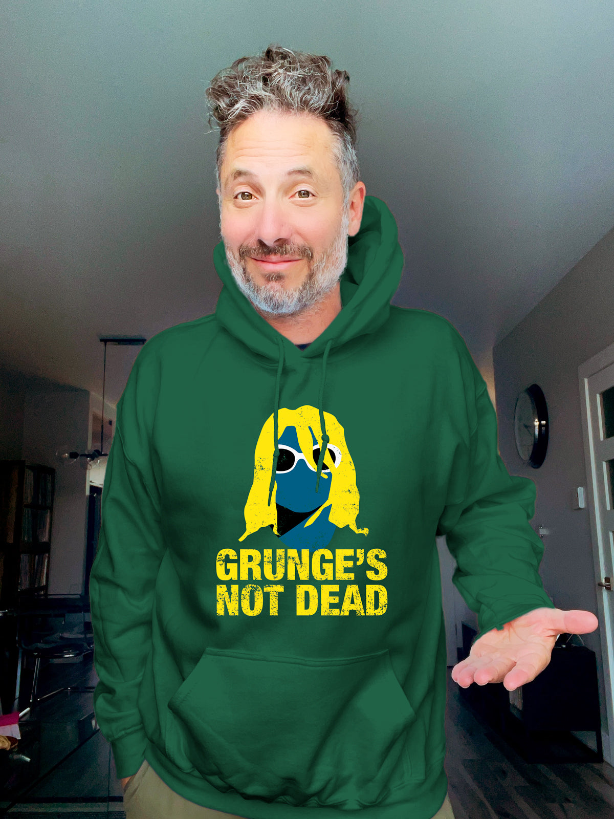 Hoodie - Grunge's not dead - KC - Unisex