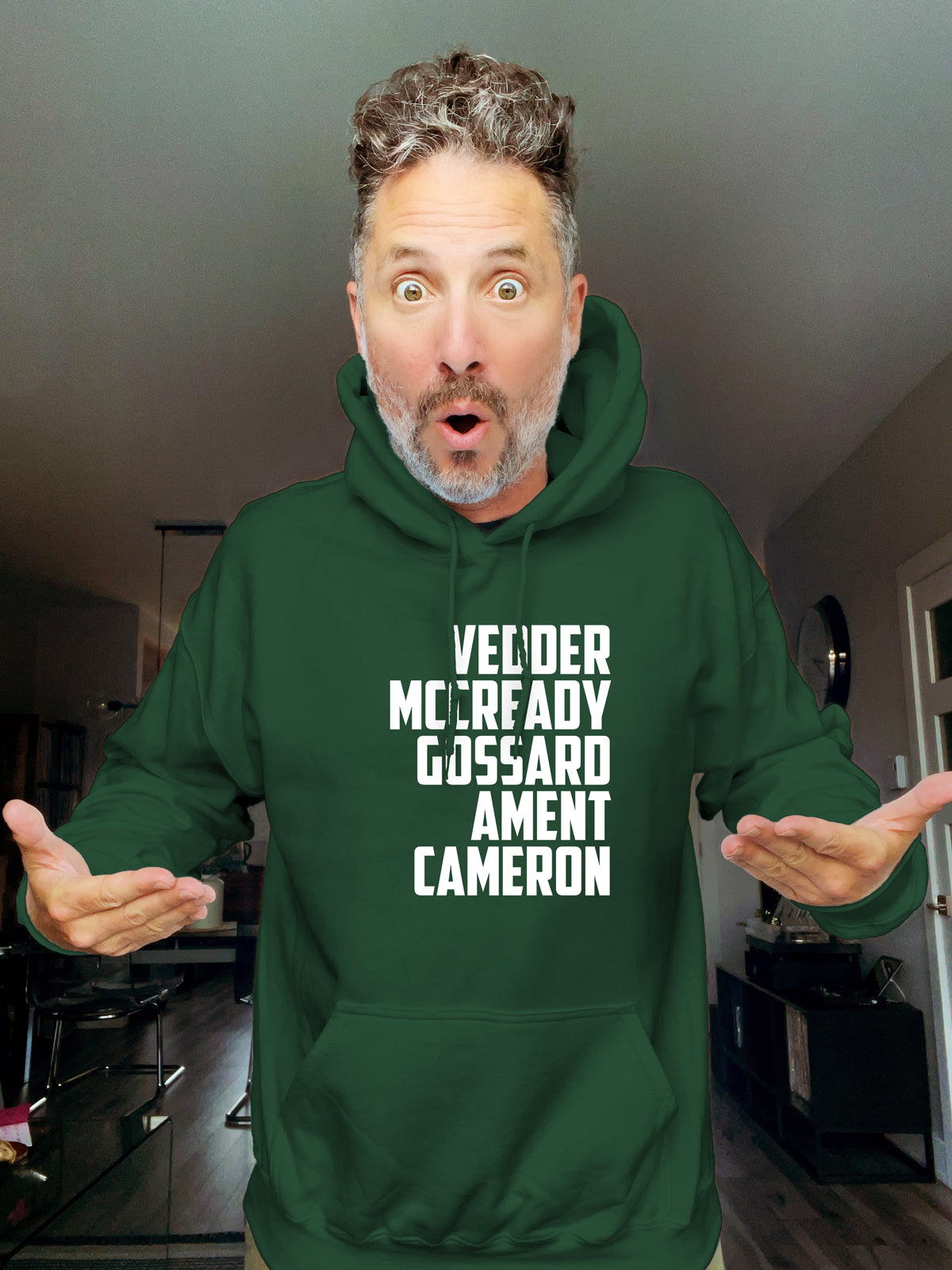 Hoodie  - Vedder McCready Gossard Ament Cameron - Unisex