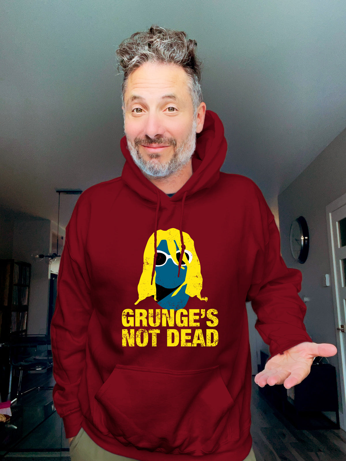 Hoodie - Grunge's not dead - KC - Unisex