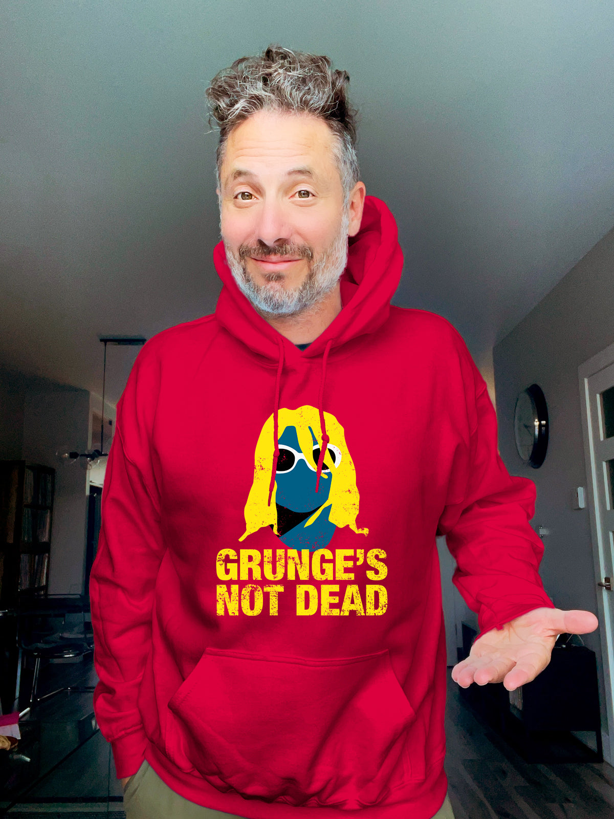 Hoodie - Grunge's not dead - KC - Unisex