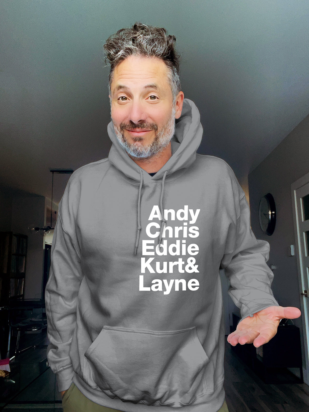 Hoodie - Andy Chris Eddie Kurt & Layne - Unisex