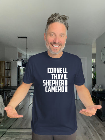 Soft Tee - Cornell Thayil Shepherd Cameron - Unisex