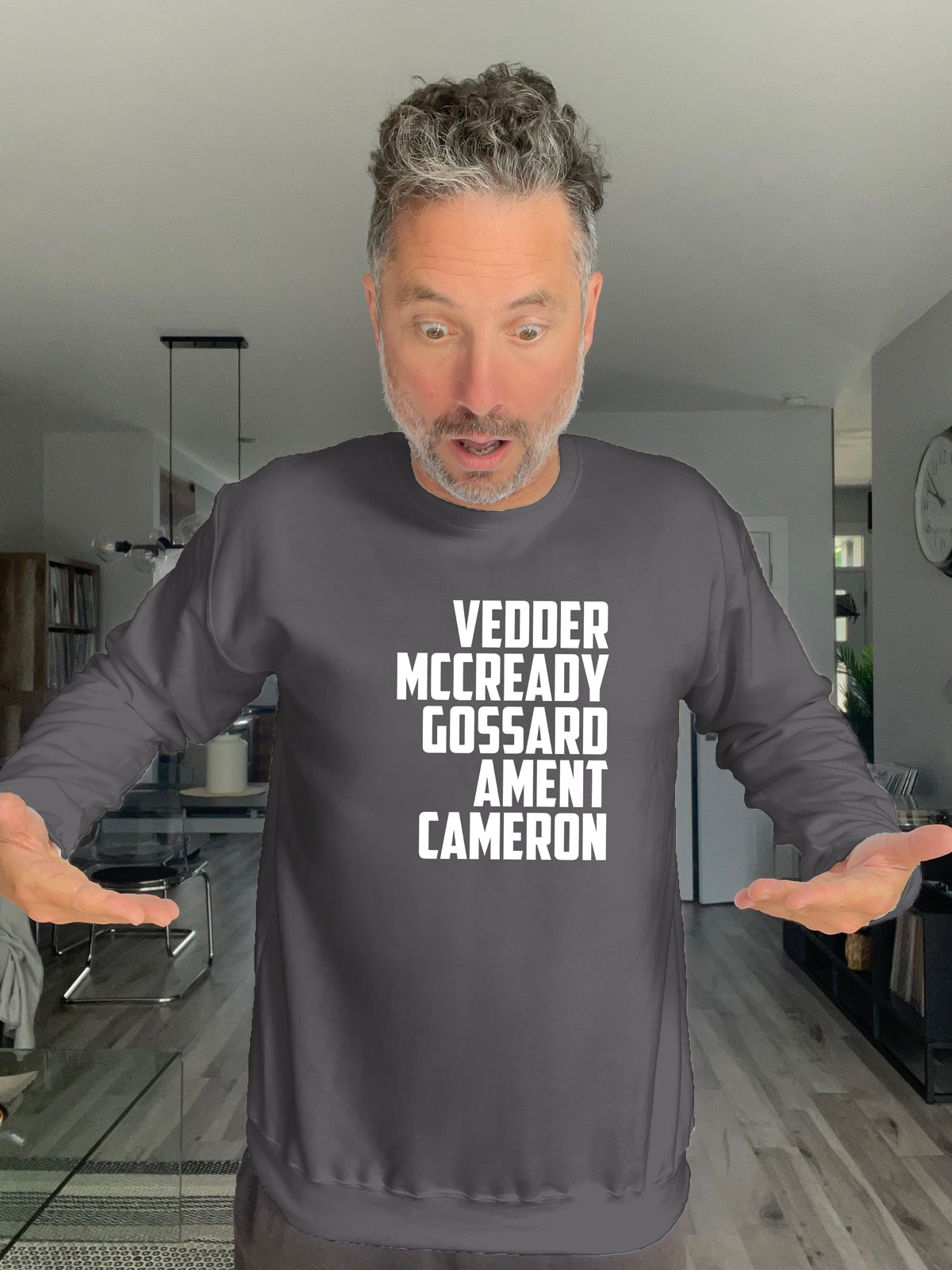 Crewneck - Vedder McCready Gossard Ament Cameron - Unisex