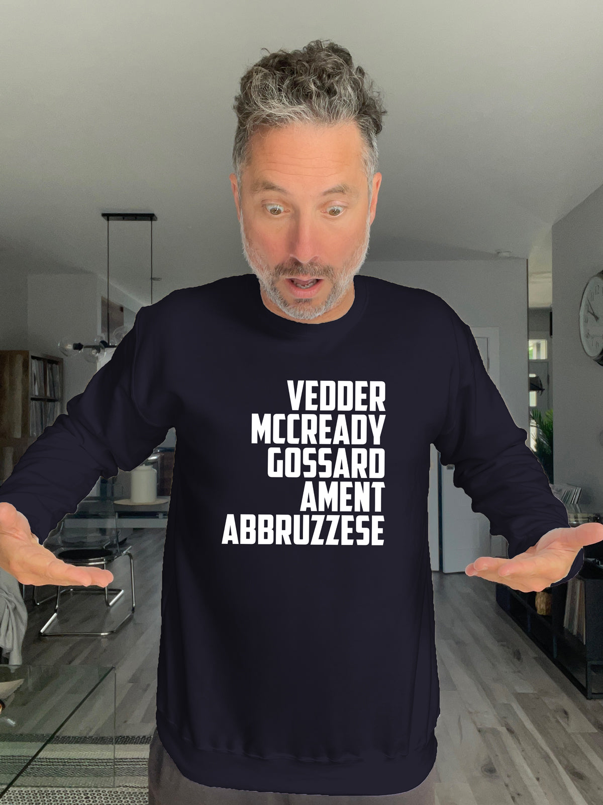 Crewneck - Vedder McCready Gossard Ament Abbruzzese - Unisex