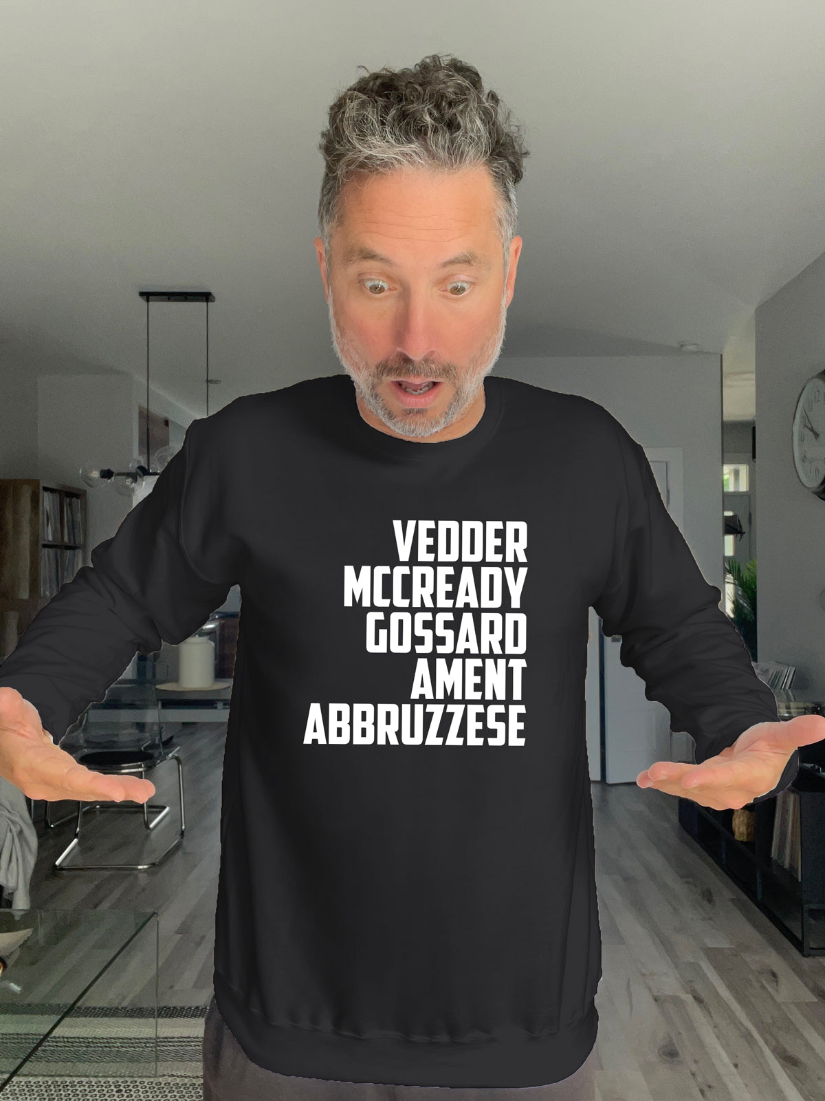 Crewneck - Vedder McCready Gossard Ament Abbruzzese - Unisex