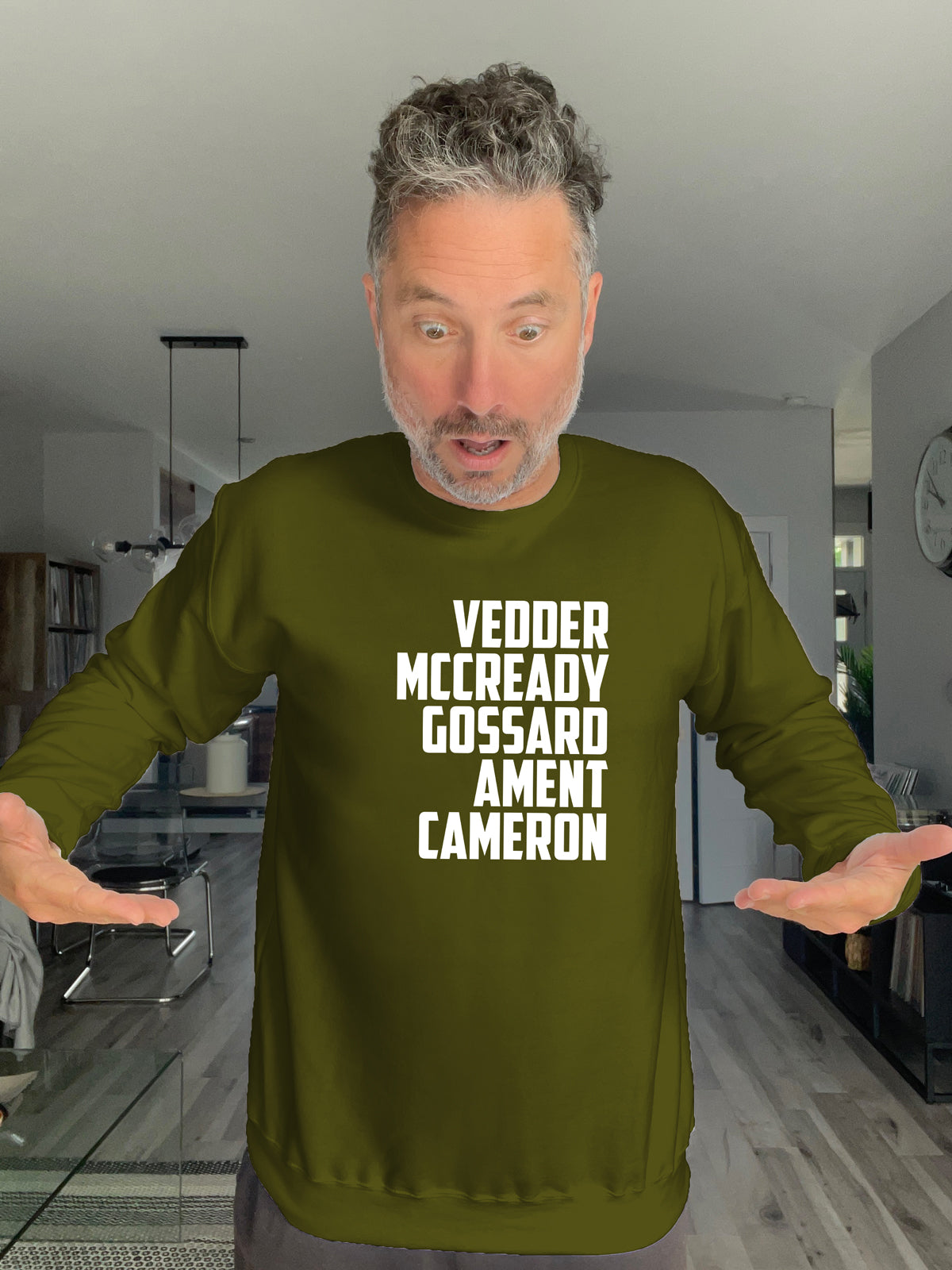 Crewneck - Vedder McCready Gossard Ament Cameron - Unisex