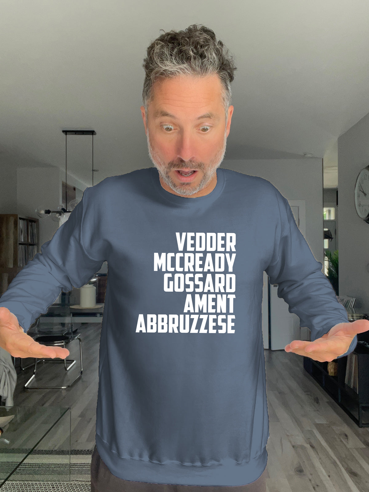 Crewneck - Vedder McCready Gossard Ament Abbruzzese - Unisex