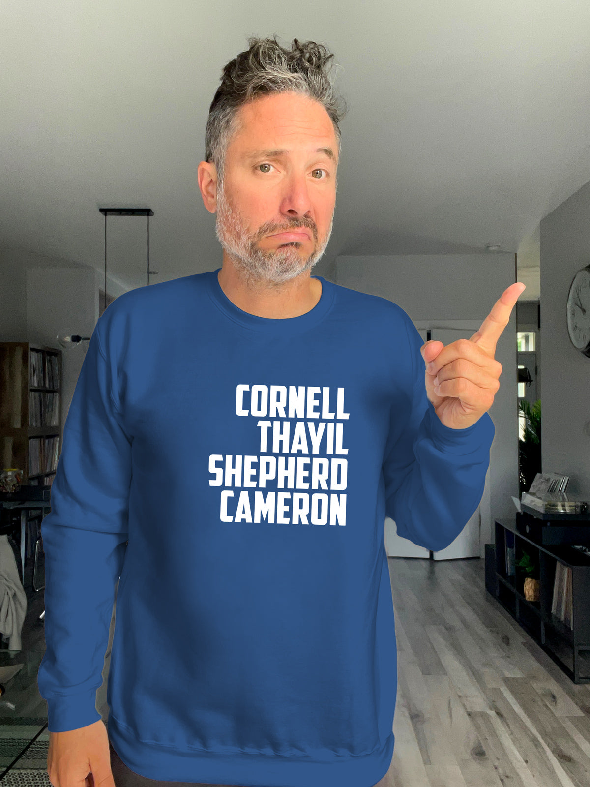 Crewneck - Cornell Thayil Shepherd Cameron - Unisex