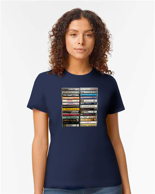 90s tape cassettes - Female T-Shirt