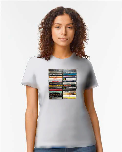 90s tape cassettes - Female T-Shirt